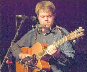  ?? SUBMITTED ?? Pictou County native Thomas McCallum will perform Sept. 3 as part of the Monday Music in Alma series. He currently lives in Toronto.