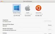  ??  ?? Some Parallels Desktop 14 users can save up to 20GB by using the new Free Up Disk Space option in the File menu.