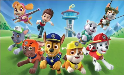  ?? ?? Nickelodeo­n’s popular “Paw Patrol” is headed for the big screen again in another feature-length film.