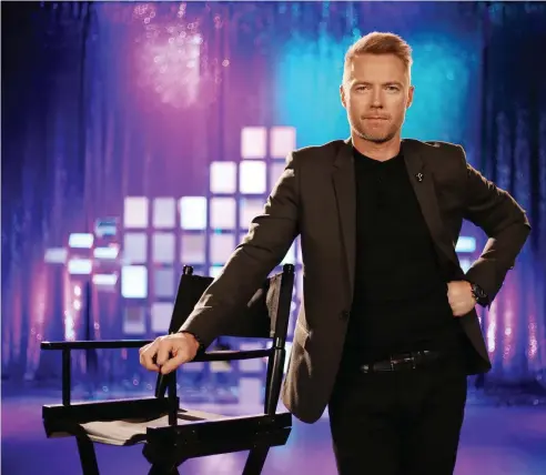  ?? Picture: SAM RUTTYN ?? FORMULA CHANGE: New TV show All Together Now judge Ronan Keating says he is tired of singing programs.
