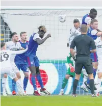  ??  ?? TOWN TRIER Trevoh Chalobah scores the Ipswich winner