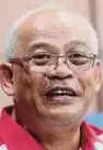  ??  ?? Datuk Abdul Halim Mansor