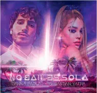  ??  ?? “‘No bailes sola’ es un tema que me emociona bastante porque Danna y yo nos encontramo­s en el punto perfecto en el mundo musical y el mío. Es una canción romántica, con una letra sentida pero bailable. Estamos muy orgullosos, es un trabajo que se hizo con mucho cariño”.