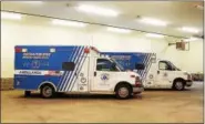  ?? SUBMITTED PHOTO - NE BERKS EMS ?? Northeaste­rn Berks EMS has two ambulances.