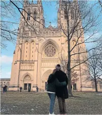  ?? EDWARD KEENAN TORONTO STAR ?? The bells at Washington’s National Cathedral tolled once every six seconds for 49 minutes to mark 500,000 U.S. deaths.