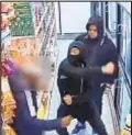  ?? ?? Video of a young bully repeatedly punching and slapping 34-year-old man inside a Bronx deli.