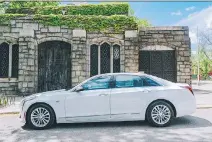  ?? LESLEY WIMBUSH ?? The 2017 Cadillac CT6 Plug-In Hybrid will serve electrific­ation to wellheeled drivers.