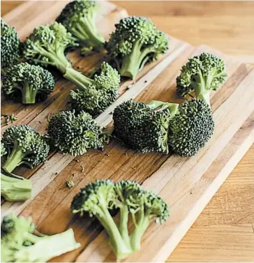  ?? EMMA CHRISTENSE­N/KITCHN.COM ?? When you need a little something extra to round out a meal, broccoli is the perfect veggie complement.