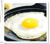  ?? Picture: SUPPLIED ?? Fried eggs are best cooked with healthy oils or no oil.