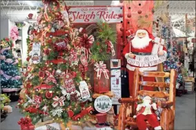  ?? Kelcey Caulder ?? The Flower Shop, located at 346 S. Wall Street, will offer 10% off store-wide for this year’s Christmas Open House.