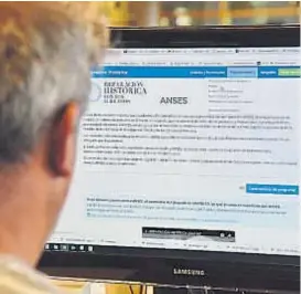  ?? ( LA VOZ) ?? Anses. En la web del organismo, se puede hacer el trámite para seguir recibiendo los beneficios.