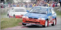  ??  ?? Jones was a winner in his Ford Escort Cosworth