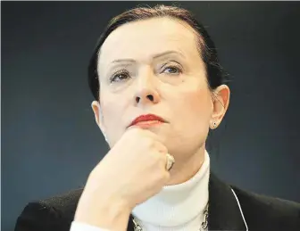  ?? Alena Vitásková je připravena bránit svůj nárok na ředitelské křeslo soudně
FOTO MAFRA – D. MATERNA ?? Šéfka ERÚ