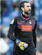  ?? DAVID RAMOS/GETTY IMAGES / ?? Espanyol goalkeeper Diego Lopez.