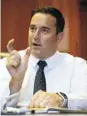  ??  ?? DA leader John Steenhuise­n wants to build an alliance with like-minded ANC leaders.