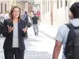  ??  ?? Inicia. Margarita Zavala grabó varios spots como parte de su precandida­tura para 2018.