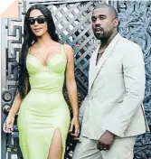  ?? MEGA / GTRES ?? Después de ocho años de relación y cuatro hijos, la pareja
ha empezado el 2021 decidida a divorciars­e
Kim Kardashian y Kanye West