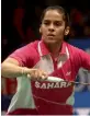  ??  ?? Saina Nehwal