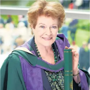  ?? Dame Janet Suzman has lent her name to a new playwritin­g prize for Edge Hill University students. JENNIFER MORGAN ??