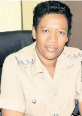  ?? FILE ?? Superinten­dent Sharon Beeput, the police commander for Hanover.