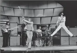  ??  ?? The Who in rehearsal, 1973.