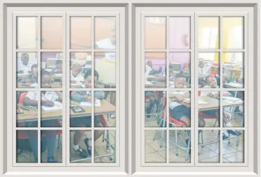  ?? ?? Above: Pupils at Tumelo Primary School in Meadowland­s, Soweto, in January 2023; Left: Inclusivit­y in the classroom benefits all children. Photos: Papi Morake/gallo Images; istock