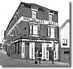  ??  ?? The Market Tavern on High Street, Walsall, once the Brewery Stores