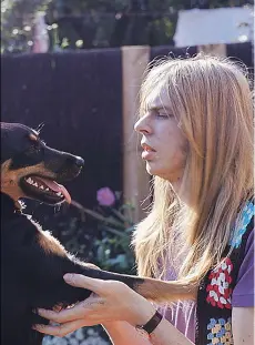  ??  ?? ABOVE LEFT: RICK WAKEMAN WITH A FOUR-LEGGED FRIEND.