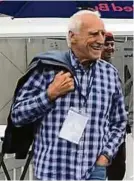  ?? ROMBOLD ?? Red-bull-chef Didi Mateschitz schaute auch vorbei