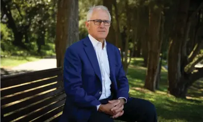  ?? Photograph: Dan Himbrechts/AAP ?? ‘I have not resigned as an Australian citizen’: former Liberal prime minister Malcolm Turnbull has not ruled out backing more independen­t candidates in elections.