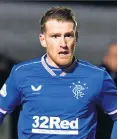  ??  ?? Steven Davis will be trying to help Rangers to the league title