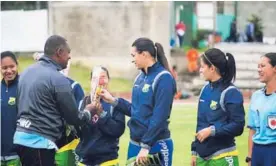  ?? TOMADA DE FACEBOOK ?? La portera Daniela Solera juega en el Deportivo Huila de Colombia. Espera estar recuperada para los cuartos de final.