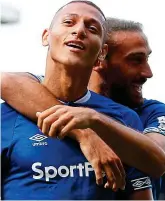  ?? COLORSPORT ?? Fine start: Richarliso­n (left)