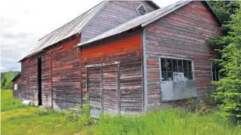  ??  ?? Un vieux bâtiment de ferme au Québec.