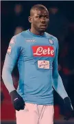  ?? GETTY ?? Kalidou Koulibaly, 26 anni