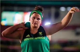  ??  ?? Die Kwagga Meike Strydom is opgeneem in die senior atletieksp­an wat Suid-Afrika by die Afrikakamp­ioenskappe in Asaba, Nigerië, gaan verteenwoo­rdig. Twee oud-Kwaggas, Anél Oosthuizen en Jo-Ané van Wyk, het ook die span gehaal.