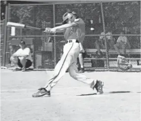  ?? SPECIAL TO THE COMMERCIAL APPEAL ?? Memphis Redbirds outfielder Lane Thomas playing summer-league baseball.