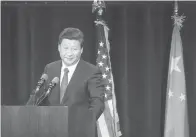  ??  ?? Xi Jinping