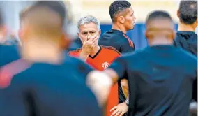  ??  ?? Mou enfrentará al Real Madrid