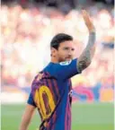  ?? AFP ?? Lionel Messi durante la Copa Joan Gamper.