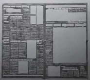  ??  ?? “Memory Apparatus (newspaper, Jan 2, 2018 — The Philippine STAR)” in Camacho’s
“Memento Obliviscer­e.” Image courtesy of the artist.