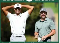  ?? GETTY ?? Class: Tiger Woods and Rory McIlroy