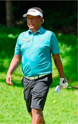  ?? ?? TONY Lascuña braces for a grueling battle when he sees action in The Country Club Invitation­al starting Tuesday at the TCC course in Sta. Rosa, Laguna.