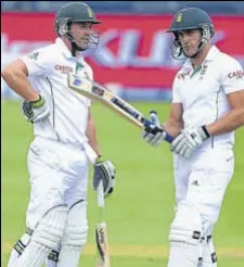  ?? GETTY IMAGES ?? AB de Villiers’ (left) absence has hurt South Africa.