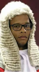  ??  ?? High Court Judge Dr. Zein Kebonang