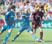  ?? FOTO: PERE PUNTÍ ?? Sergi Roberto lateral derecho de nuevo