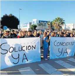  ?? RA´MÓN AGUILAR ?? Una de las muchas protestas de los trabajador­es de Pascual pidiendo el concierto.