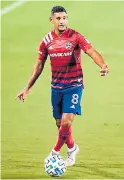  ??  ?? REGULARIDA­D. El volante Bryan Acosta ha jugado 10 partidos en la presente temporada con el FC Dallas.