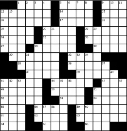  ?? PUZZLE BY KEVIN PATTERSON ??