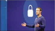  ?? MARCIO JOSE SANCHEZ / AP ?? Facebook CEO Mark Zuckerberg said Friday his company does not know if user accounts compromise­d by the security breach were misused.